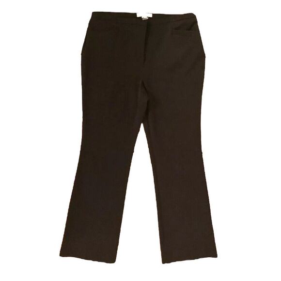 Size 8 - Chico's Size 1 Women's Black Dress Pants Trousers 32" Inseam - Picture 1 of 9
